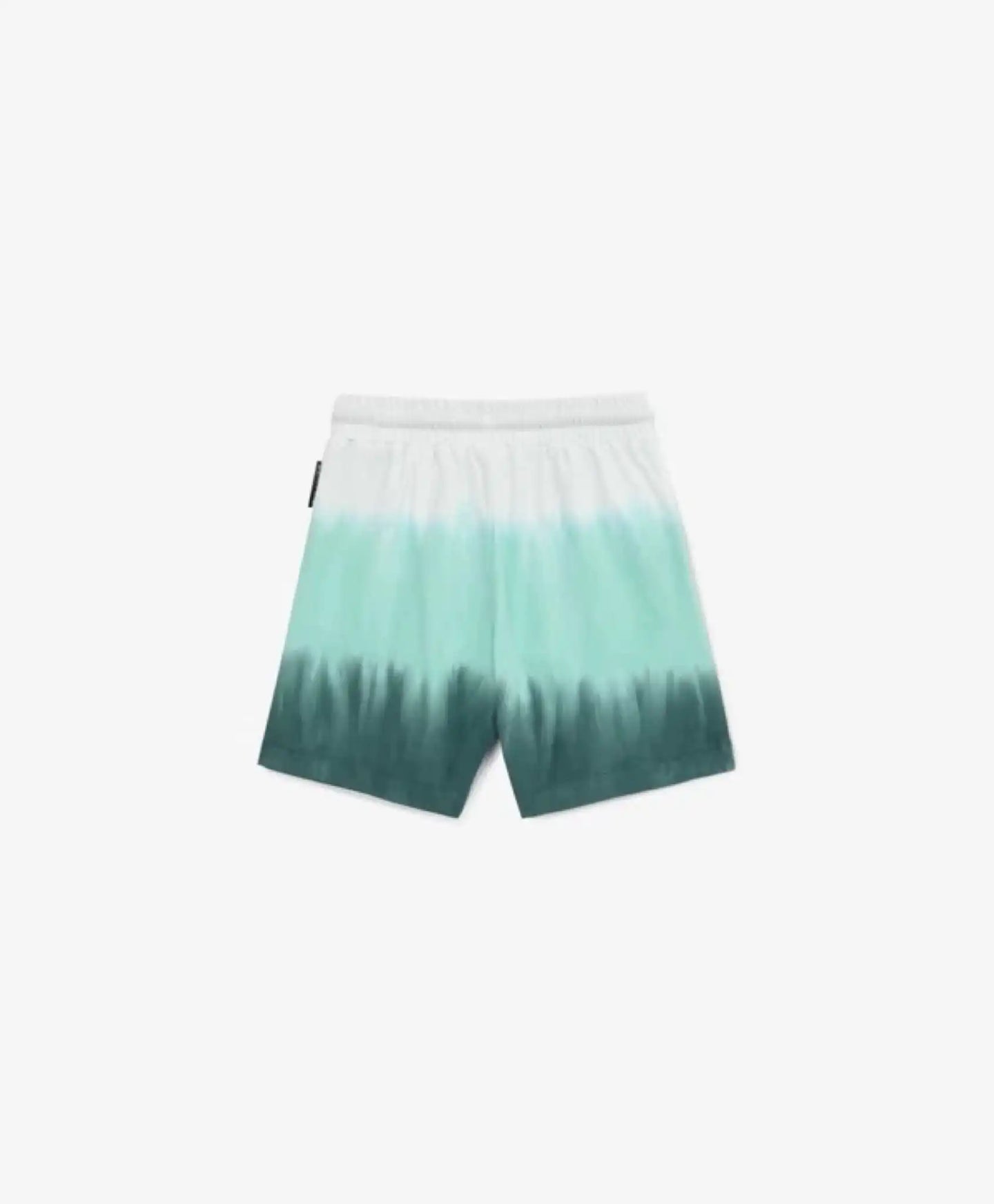 Pantaloni scurți tricot alb cu efect tie-dye, pentru băiat, Gulliver