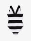Costum de baie raiat cu elemente decorative voluminoase, Gulliver