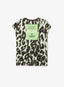 Tricou cu imprimeu stilizat animal print, Gulliver