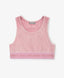 Top pentru copii din tricot ribbed roz Gulliver