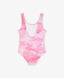 Costum de baie complet pentru copii, roz, Gulliver