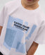 Tricou cu mânecă scurtă pentru băiat, alb, cu imprimeu, Gulliver