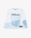 Longsleeve pentru băieți cu imprimeu alb Gulliver