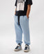 Pantaloni jogger pentru băiat, din footer, albaștri, Gulliver