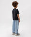 Pantaloni jogger pentru băiat, din footer, albaștri, Gulliver