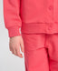 Bomber oversized pentru fete cu nasturi și imprimeu corai Button Blue