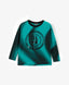 Bluza cu imprimeu mare verde Gulliver
