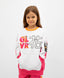 Hanorac combinat din tricot roz de la Gulliver