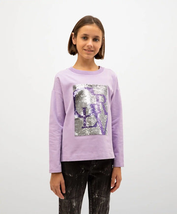 Bluza cu paiete mov Gulliver