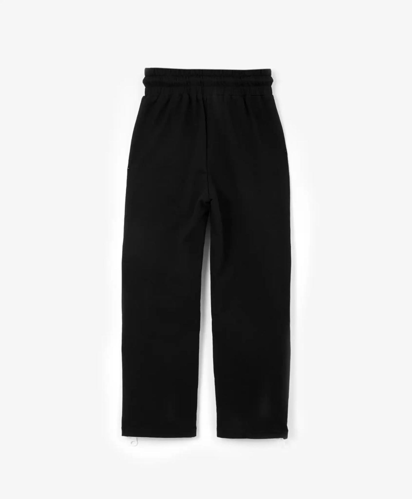 Pantaloni cu talie elastică, negri, Gulliver