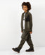 Pantaloni din micro-catifea, kaki Gulliver