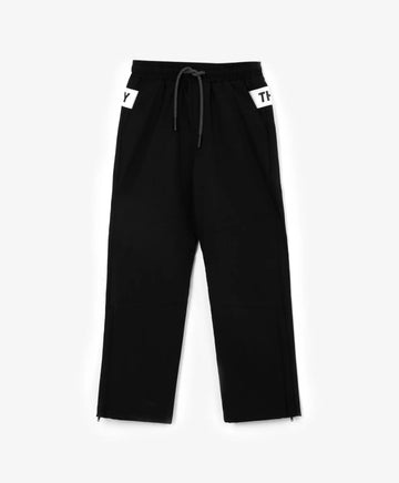 Pantaloni izolați, din material impermeabil gros, negri, Gulliver