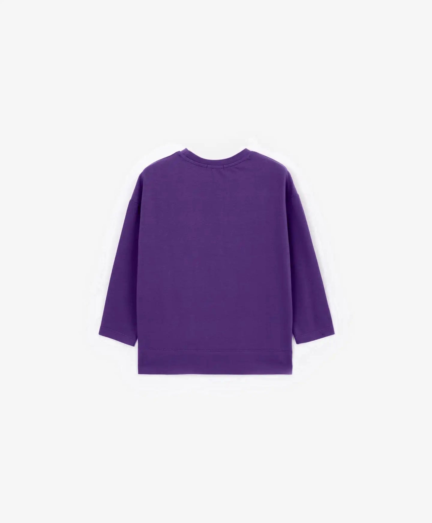 Tricou cu mâneci lungi mov de la Gulliver