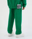 Pantaloni jogger verzi, cu curea, Gulliver