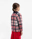 Cardigan tricotat în carouri, multicolor, pentru fată, Gulliver