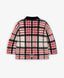 Cardigan tricotat în carouri, multicolor, pentru fată, Gulliver