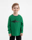 Longsleeve tricotat verde pentru băieți Gulliver
