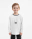 Longsleeve tricotat alb pentru băieți Gulliver