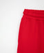 Pantaloni largi din footer, cu tăieturi, roșii, pentru fată, Gulliver