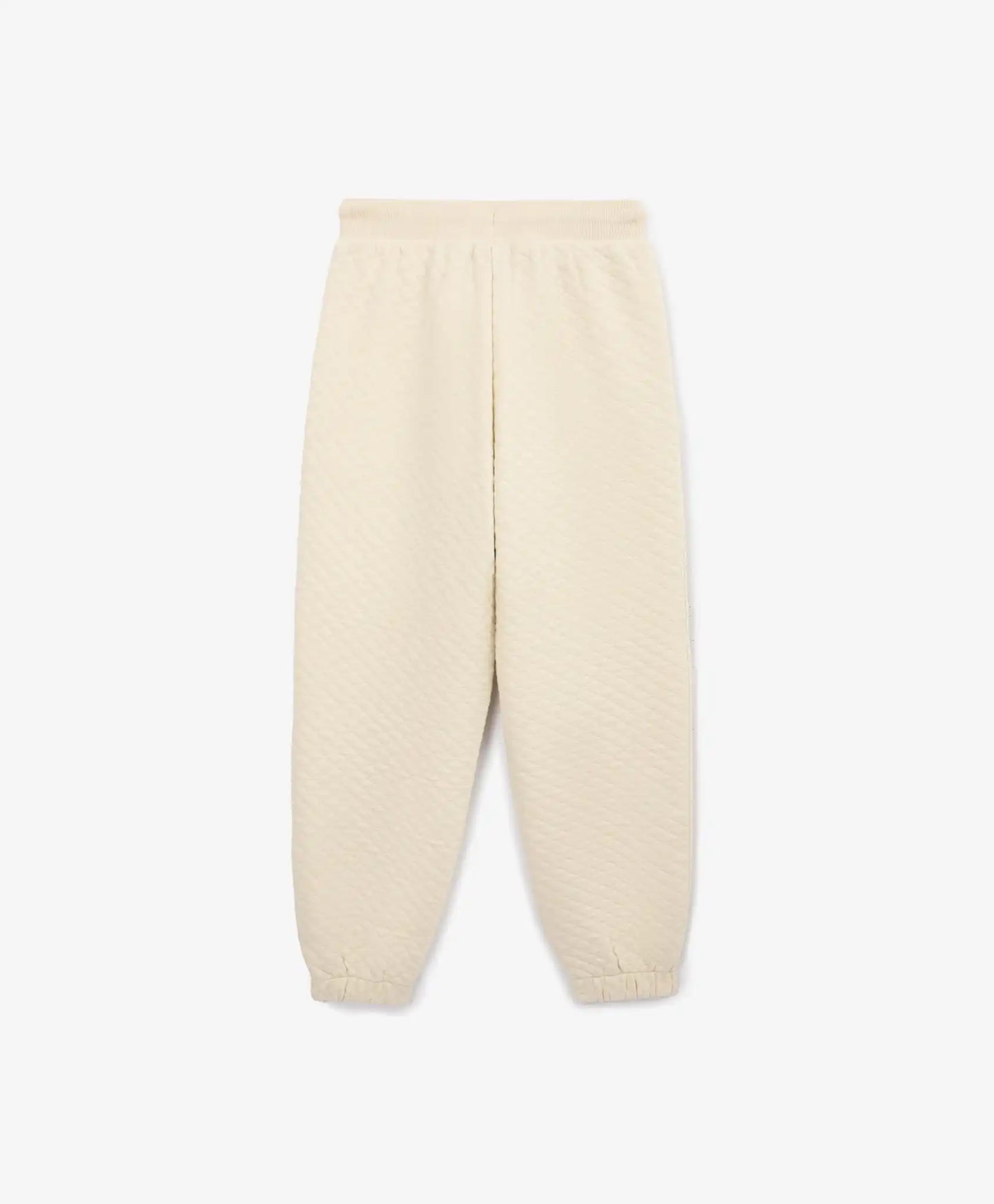 Joggeri tricot, crem, pentru fată, Gulliver