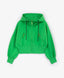 Hoodie din tricot verde pentru fete Gulliver
