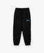 Joggeri tricot, cu imprimeu, negri, pentru băiat, Gulliver