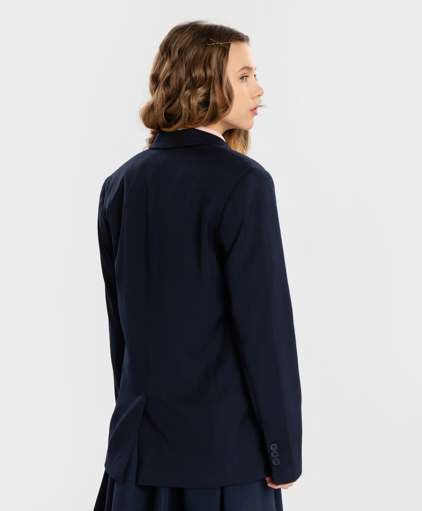 Sacou BUTTON BLUE