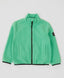 Coupe-vent moale din polar cu fermoar, verde, pentru copii, Button Blue