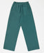 Pantaloni drepți, straight fit, cu talie elastică, verzi, pentru copii, Button Blue