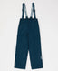 Pantaloni căptușiți, de sezon intermediar, cu bretele detașabile, impermeabili, albaștri, pentru băiat, Button Blue