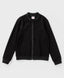 Hanorac bomber cu fermoar negru Button Blue