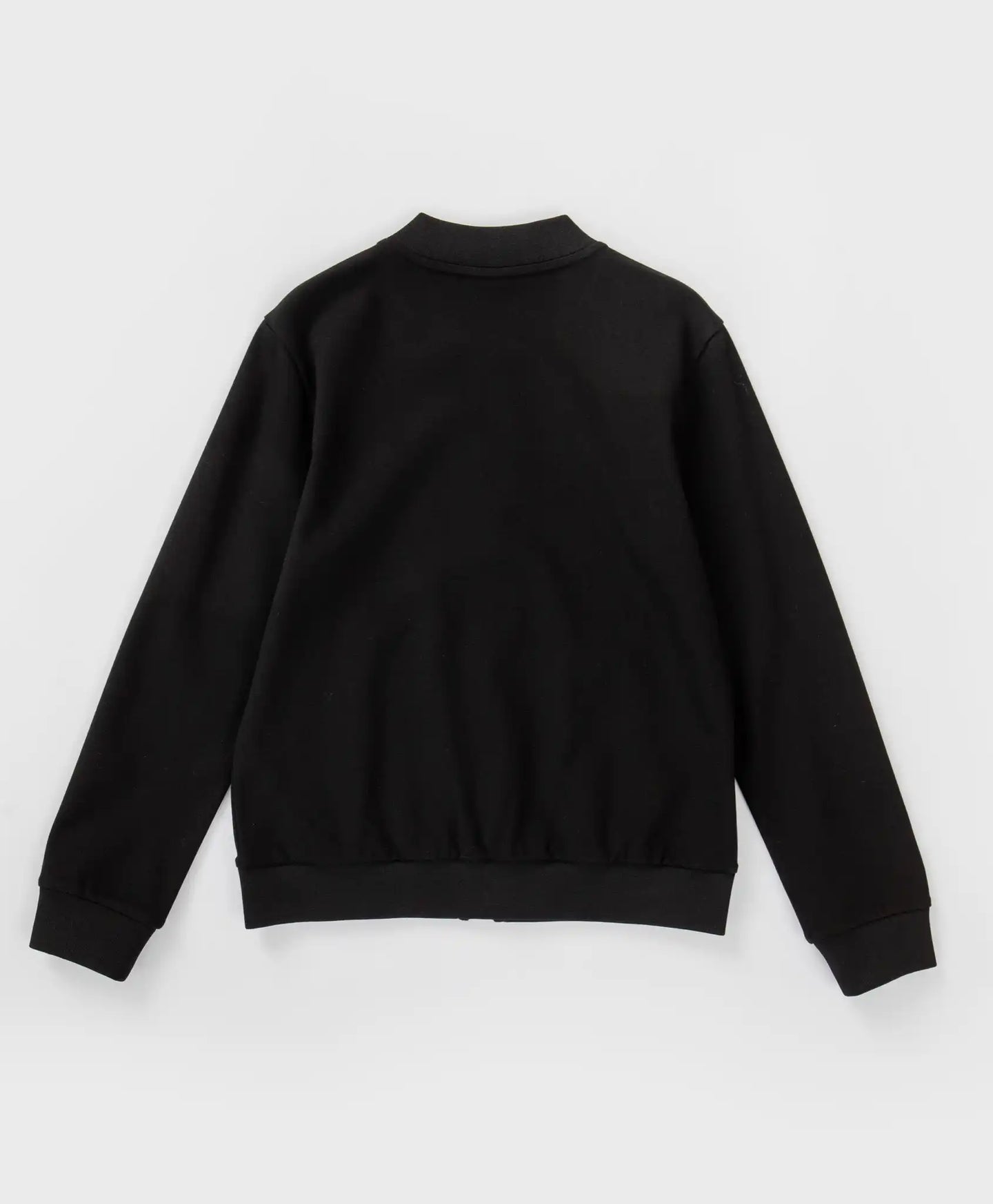 Hanorac bomber cu fermoar negru Button Blue