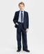 Sacou clasic, conic, albastru Button Blue