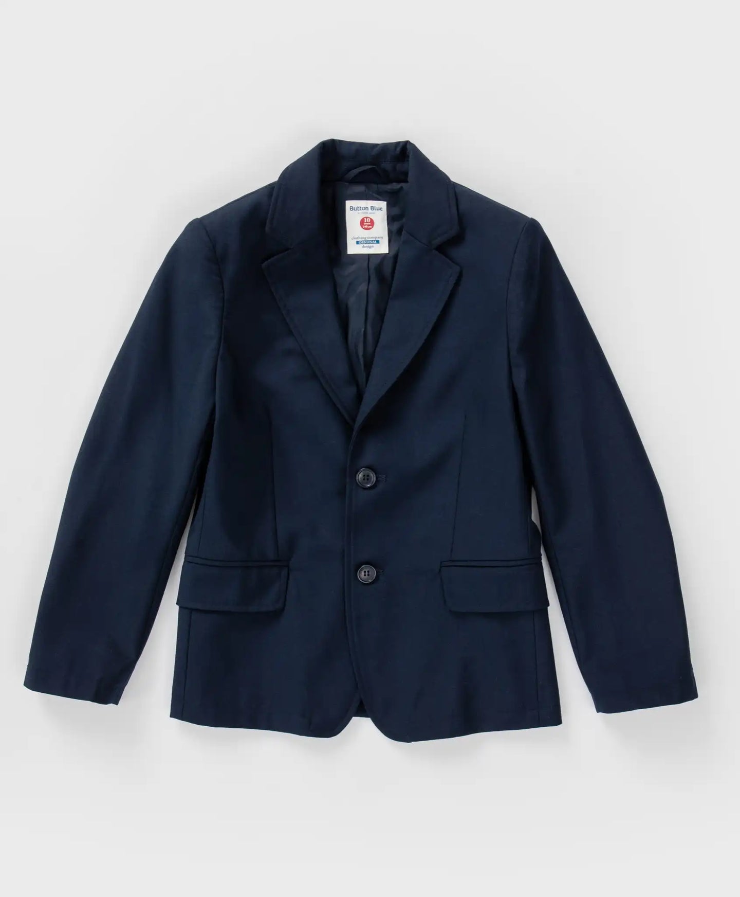 Sacou clasic, conic, albastru Button Blue