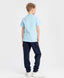 Pantaloni tricot, albaștri, Button Blue