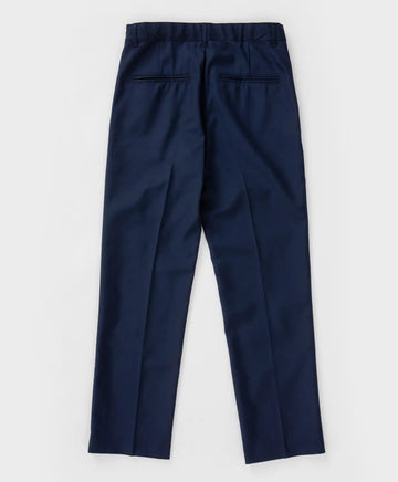Pantaloni cu dungi presate, albaștri, pentru băiat, Button Blue