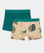 Set de boxeri din două piese, multicolor, pentru băiat, Button Blue