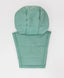 Mânecă căptușită cu glugă verde pentru fetițe Button Blue