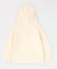 Hoodie cu glugă și imprimeu crem pentru fete Button Blue